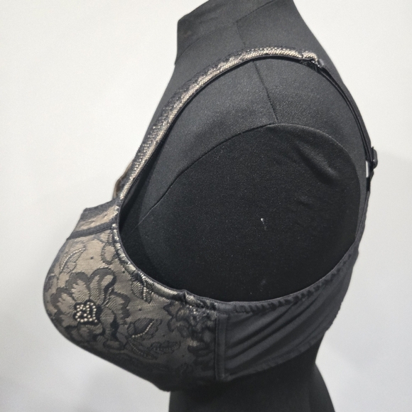 🐢 Cacique Modern Lace Covered Bra. 44DD - Picture 6 of 11